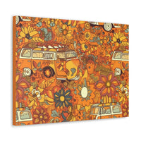 Vintage 70's Inspired Van Life Canvas Gallery Wraps!