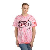 Freckled Fox Merch Black Logo 2023 Tie-Dye Graphic Tees! Pink, Yellow, and Blue! Spring Vibes! Summer Vibes! Merch!