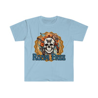 Roam Free Pirate Skeleton Unisex Graphic Tees! Summer Vibes!