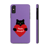 Valentines Day Your Perfect Kitten Purple Tough Phone Cases, Case-Mate! Spring Vibes!