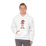 Mr. Elf Unisex Heavy Blend Hooded Sweatshirt! Winter Vibes!