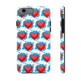 Valentines Day Dainty Heart Tough Phone Cases! Spring Vibes!