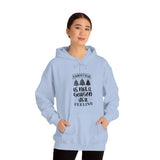 Christmas is not a Season it's a Feeling Unisex Heavy Blend Hooded Sweatshirt! Winter Vibes!