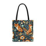 Vintage 70's Inspired Foxy Florals Tote Bag!