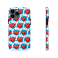 Valentines Day Dainty Heart Tough Phone Cases! Spring Vibes!