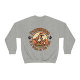 Fatherhood is a Walk in the park Fathers Day Unisex Heavy Blend Crewneck Sweatshirt!