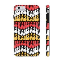 Kansas City Football Red Wave Tough Phone Cases, Football Season!