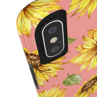 Pink Sunflower Tough Phone Cases, Case-Mate! Summer Vibes!