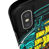 Ship in a Bottle Neon Colors Tough Phone Cases!