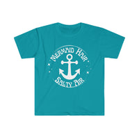 Mermaid Hair and Salty Air Anchor Light Version Unisex Graphic Tees! Summer Vibes!