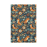 Vintage 70's Inspired Floral Foxy Canvas Gallery Wraps!