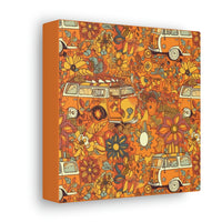 Vintage 70's Inspired Van Life Canvas Gallery Wraps!