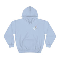 Basics Wear Anywhere Unisex Heavy Blend Hooded Sweatshirt! Lightening Bolt Edition! Basics!