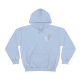 Basics Wear Anywhere Unisex Heavy Blend Hooded Sweatshirt! Lightening Bolt Edition! Basics!