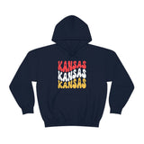 Kansas City Football Ride The Red Wave Unisex Heavy Blend Hooded Sweatshirt! Football Season! Spring Vibes!