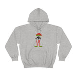 Mr. Elf Unisex Heavy Blend Hooded Sweatshirt! Winter Vibes!