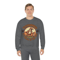 Fatherhood is a Walk in the park Fathers Day Unisex Heavy Blend Crewneck Sweatshirt!