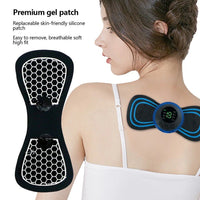 Portable 8-Mode LCD EMS Neck Stretcher & Muscle Stimulator