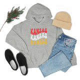 Kansas City Football Ride The Red Wave Unisex Heavy Blend Hooded Sweatshirt! Football Season! Spring Vibes!