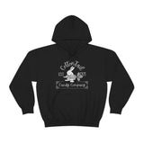 Easter Cotton Candy Bunny Tail Company Unisex Heavy Blend Hooded Sweatshirt! Spring Vibes!