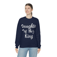 Daughter of The King Holiday Unisex Heavy Blend Crewneck Sweatshirt! Winter Vibes!