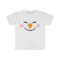 Freckled Fox Company, Graphic Tees, Snowman Smile, Grinning Snowman, Kansas City.