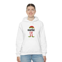 Auntie Elf Unisex Heavy Blend Hooded Sweatshirt! Winter Vibes!