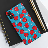 Valentines Day Candy Heart Lollypop Tough Phone Cases, Case-Mate! Spring Vibes!