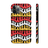 Kansas City Football Red Wave Tough Phone Cases, Football Season!