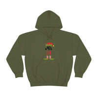 Mr. Elf Unisex Heavy Blend Hooded Sweatshirt! Winter Vibes!