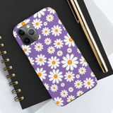 Purple Daisy Tough Phone Cases, Case-Mate! Spring Vibes!