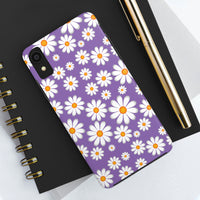 Purple Daisy Tough Phone Cases, Case-Mate! Spring Vibes!