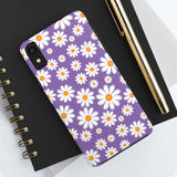 Purple Daisy Tough Phone Cases, Case-Mate! Spring Vibes!