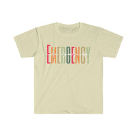 Vintage Emergency Department Heartbeat Unisex Graphic Tees!