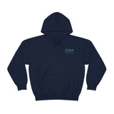 Blue Wave Wear Anywhere Unisex Heavy Blend Hooded Sweatshirt! Basics!