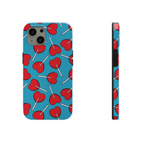 Valentines Day Candy Heart Lollypop Tough Phone Cases, Case-Mate! Spring Vibes!