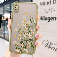 Lavender Butterfly Higan Flower Shockproof Phone Case for Various iPhone Models