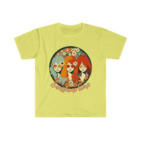 Vintage 70s Inspired Sunshine Time Unisex Graphic Tees! Summer Vibes!