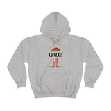 Uncle Elf Unisex Heavy Blend Hooded Sweatshirt! Winter Vibes!