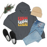 Kansas City Football Ride The Red Wave Unisex Heavy Blend Hooded Sweatshirt! Football Season! Spring Vibes!