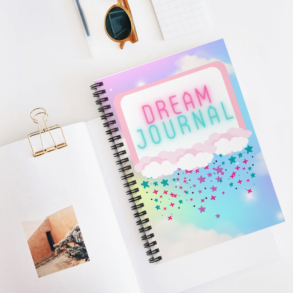 Dream Pink Clouds and Stars Journal! Spring Vibes!