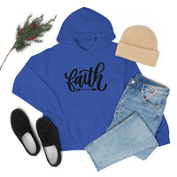 Faith Holiday Unisex Heavy Blend Hooded Sweatshirt! Winter Vibes!