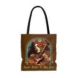 Vintage 70s Inspired Music Sings to My Soul Tote Bag!