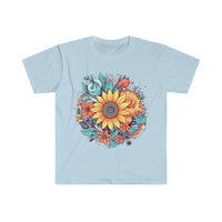 Sunflower Medley Summer Time Unisex Graphic Tees! Summer Vibes!