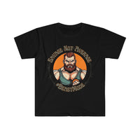 Savage Not Average Beast Mode Funny Gym Unsex Graphic Tees! Sarcastic Vibes! Red Beard Edition, Fathers Day!