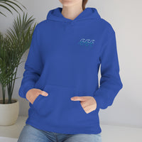 Blue Wave Wear Anywhere Unisex Heavy Blend Hooded Sweatshirt! Basics!