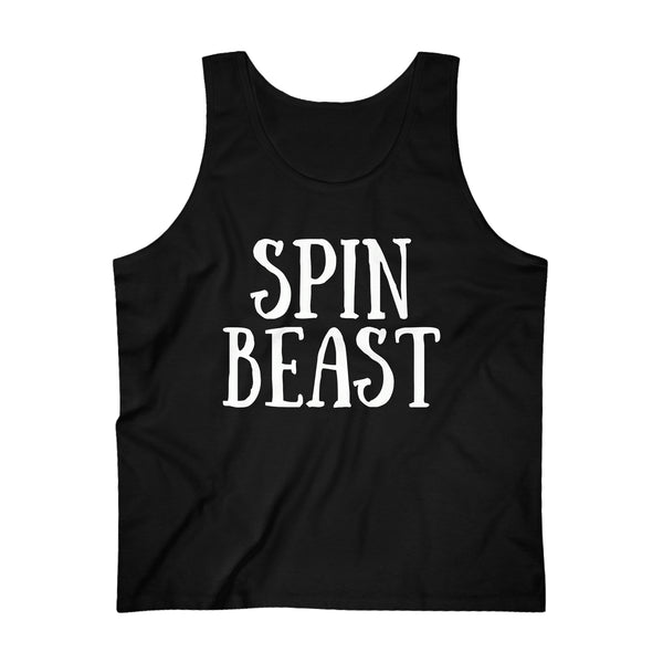 Spin Beast Men's Ultra Cotton Tank Top! Men's Activewear!