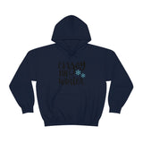 Enjoy The Winter Holiday Snowflake Unisex Heavy Blend Hooded Sweatshirt! Winter Vibes!