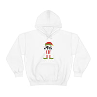 Mrs. Elf Unisex Heavy Blend Hooded Sweatshirt! Winter Vibes!