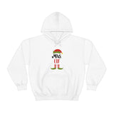 Mrs. Elf Unisex Heavy Blend Hooded Sweatshirt! Winter Vibes!